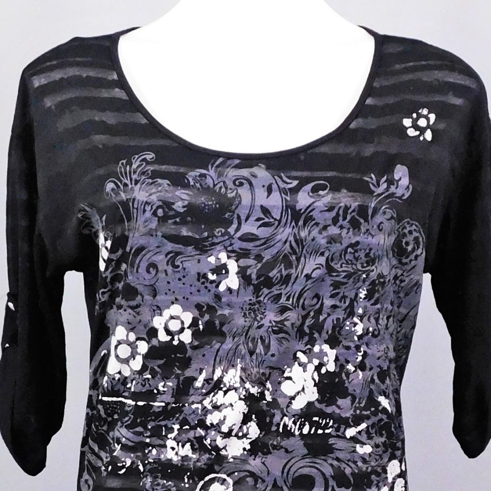 FYLO Women Shirt‎ Black S - Picture 2 of 6